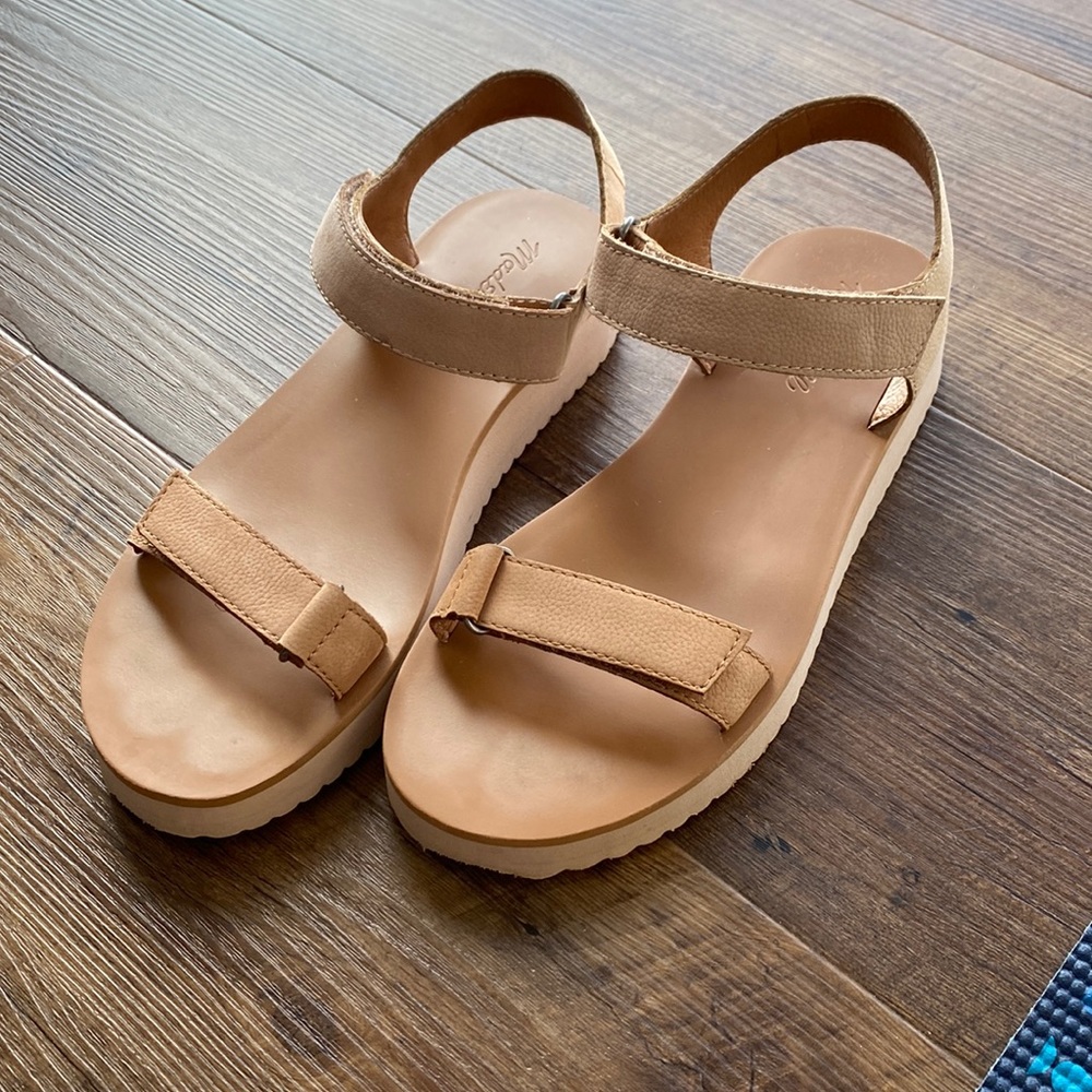 Madewell The Maggie Sandal in Colorblock